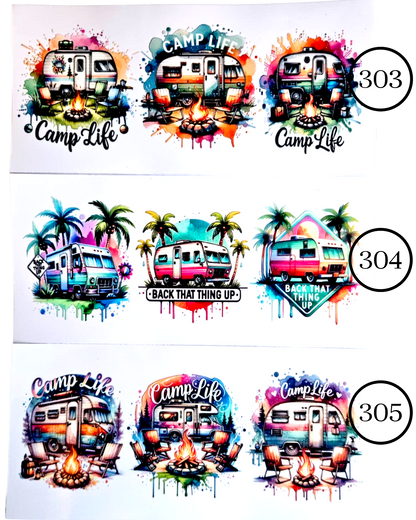 Motive-Mix & Muster - Aufkleber für Live-Cups