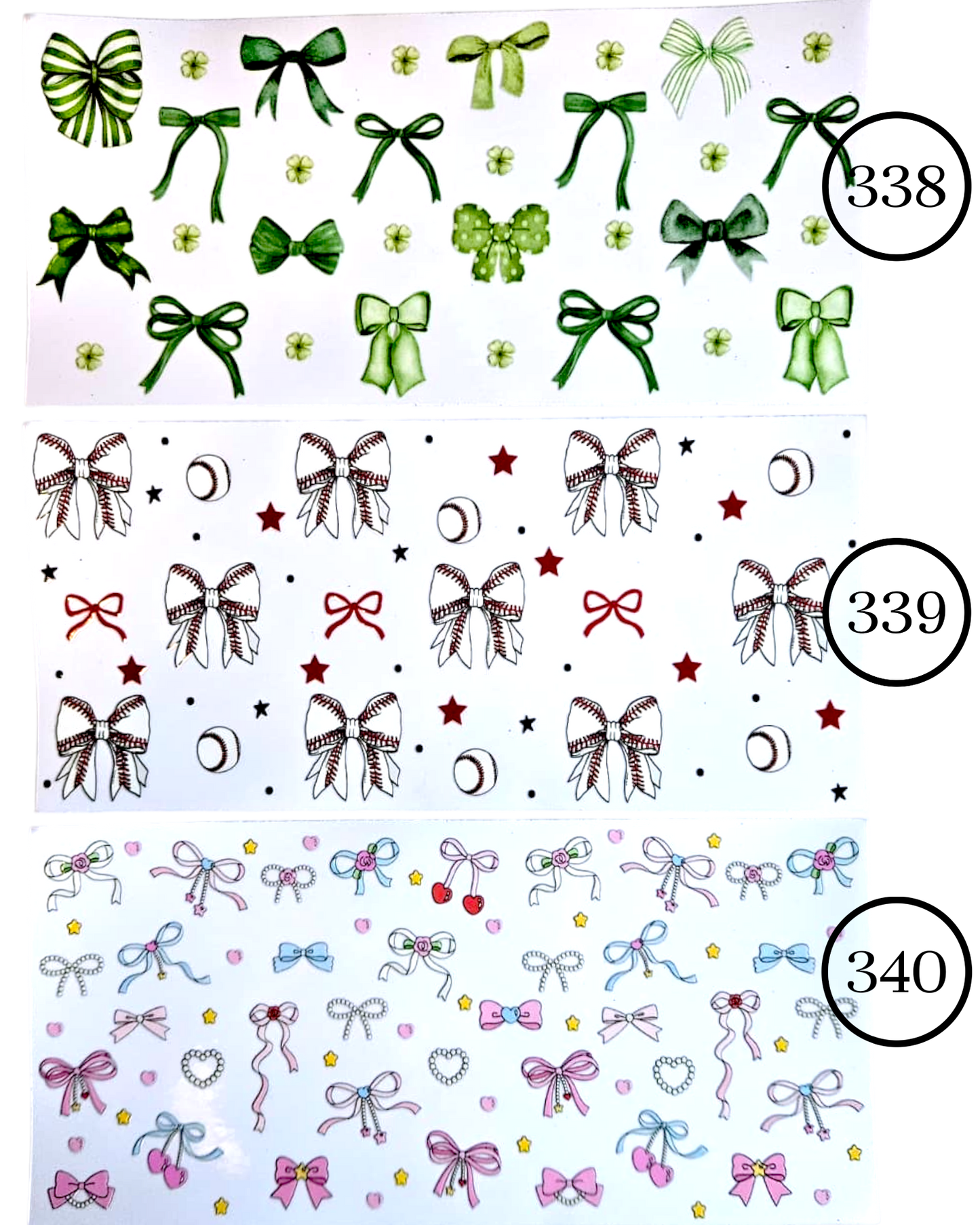 Motive-Mix & Muster - Aufkleber für Live-Cups