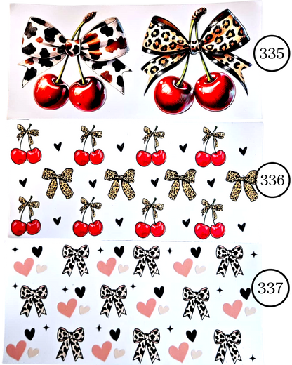 Motive-Mix & Muster - Aufkleber für Live-Cups