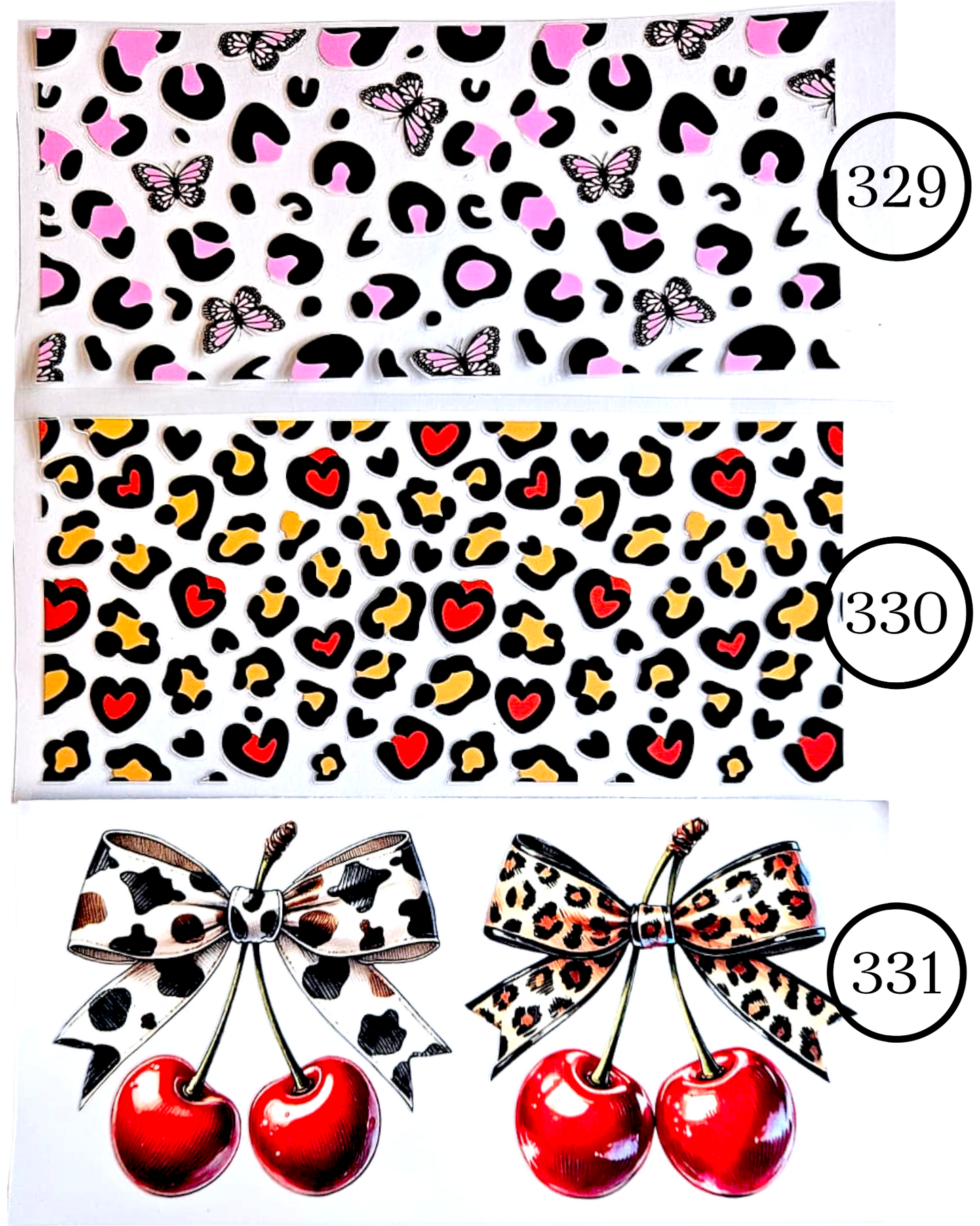 Motive-Mix & Muster - Aufkleber für Live-Cups