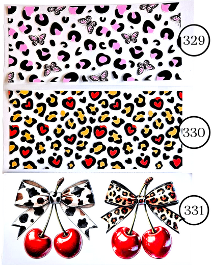 Motive-Mix & Muster - Aufkleber für Live-Cups