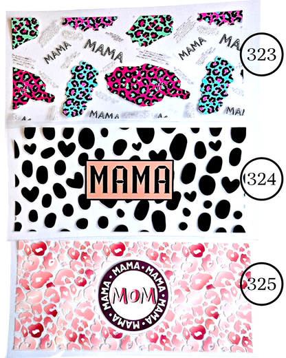 Motive-Mix & Muster - Aufkleber für Live-Cups