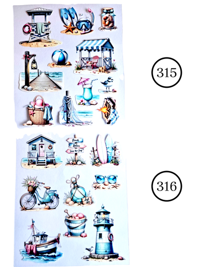 Motive-Mix & Muster - Aufkleber für Live-Cups