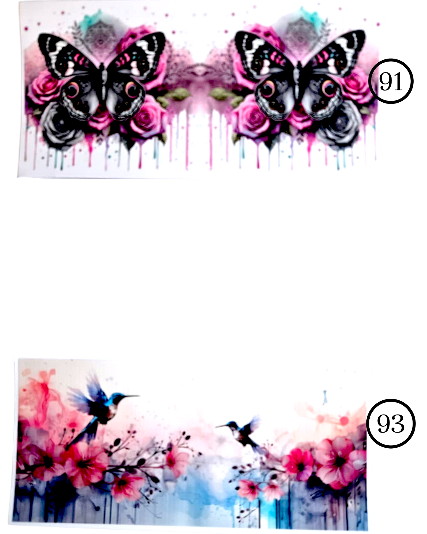 Motive-Schmetterlinge & Blumen