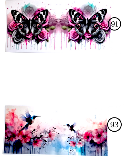 Motive-Schmetterlinge & Blumen