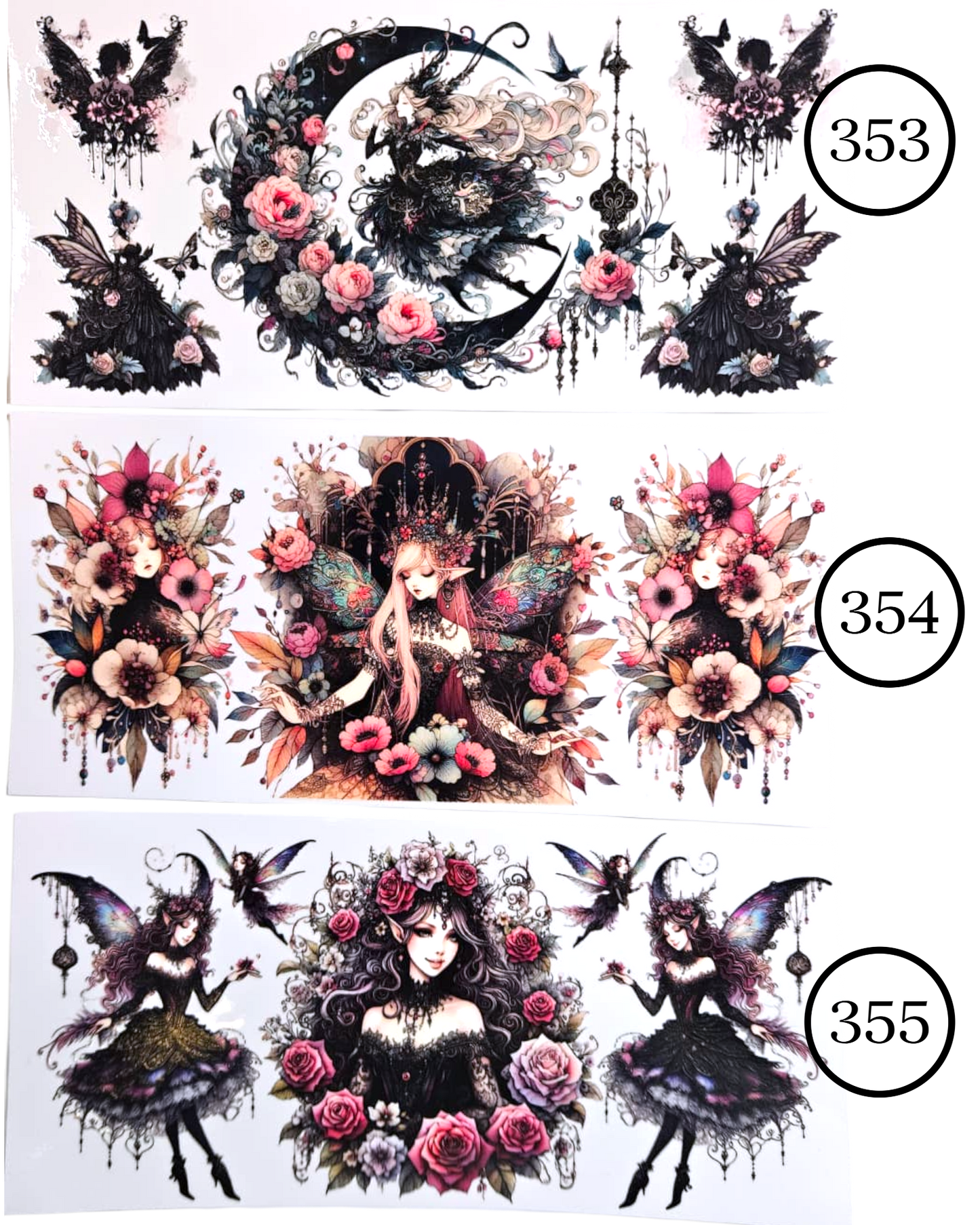 Motive-Mix & Muster - Aufkleber für Live-Cups