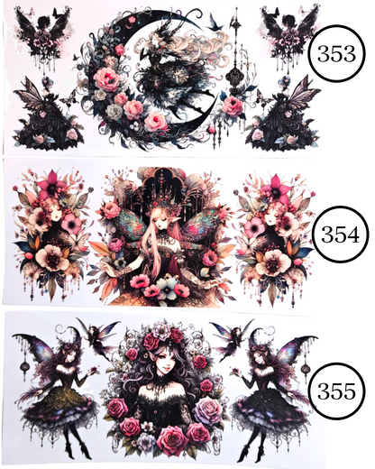 Motive-Mix & Muster - Aufkleber für Live-Cups