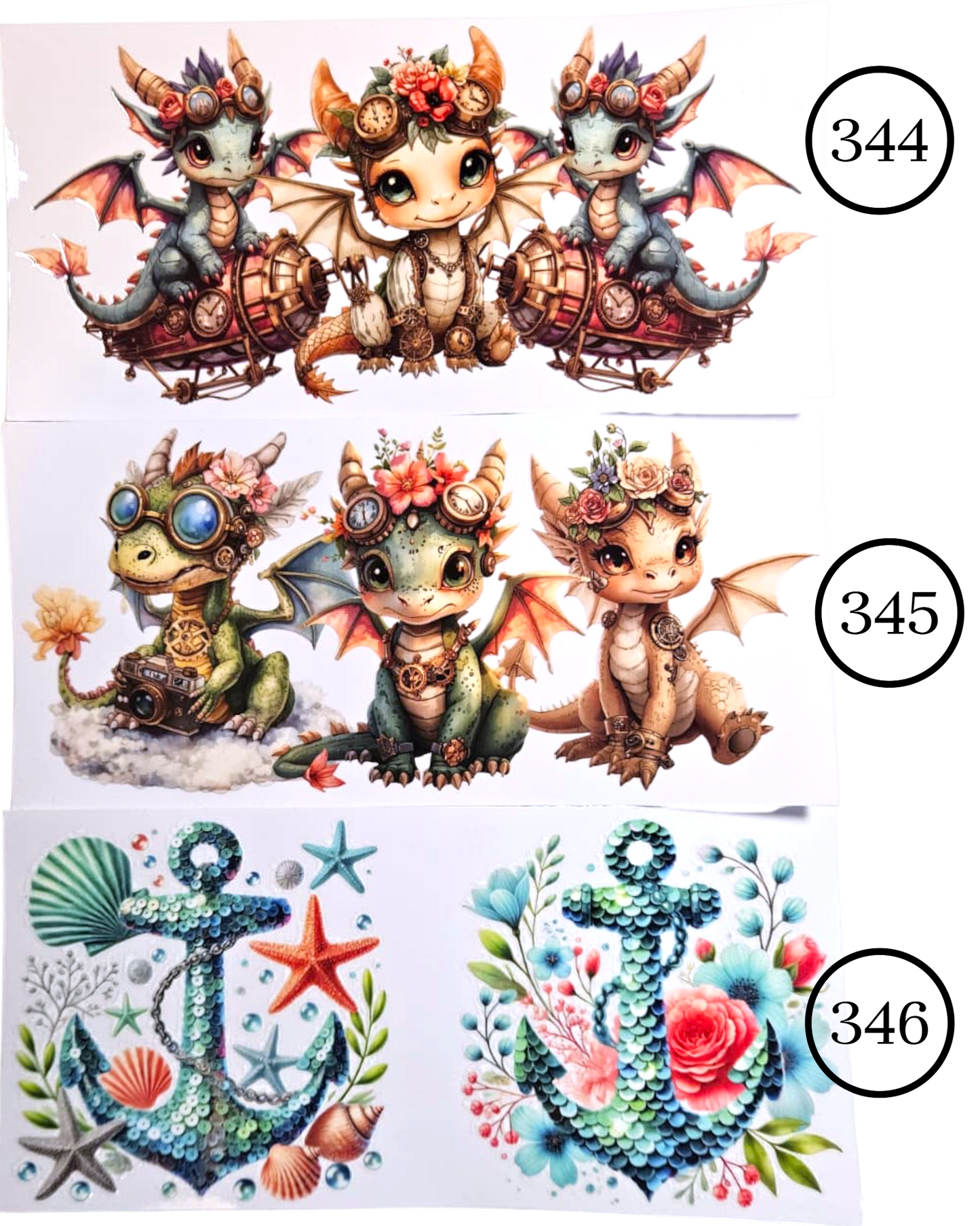 Motive-Mix & Muster - Aufkleber für Live-Cups