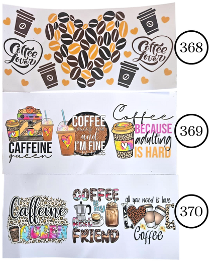 Motive-Mix & Muster - Aufkleber für Live-Cups