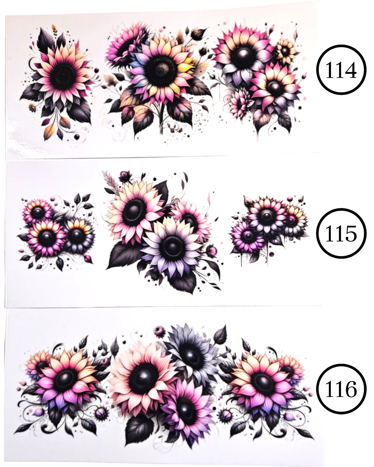 Motive-Schmetterlinge & Blumen