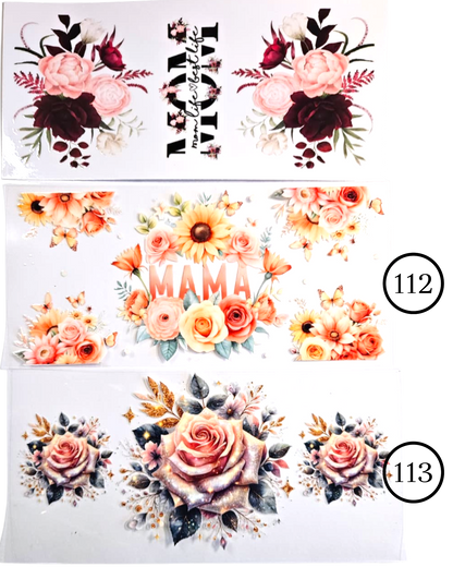 Motive-Schmetterlinge & Blumen