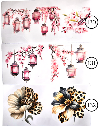 Motive-Schmetterlinge & Blumen