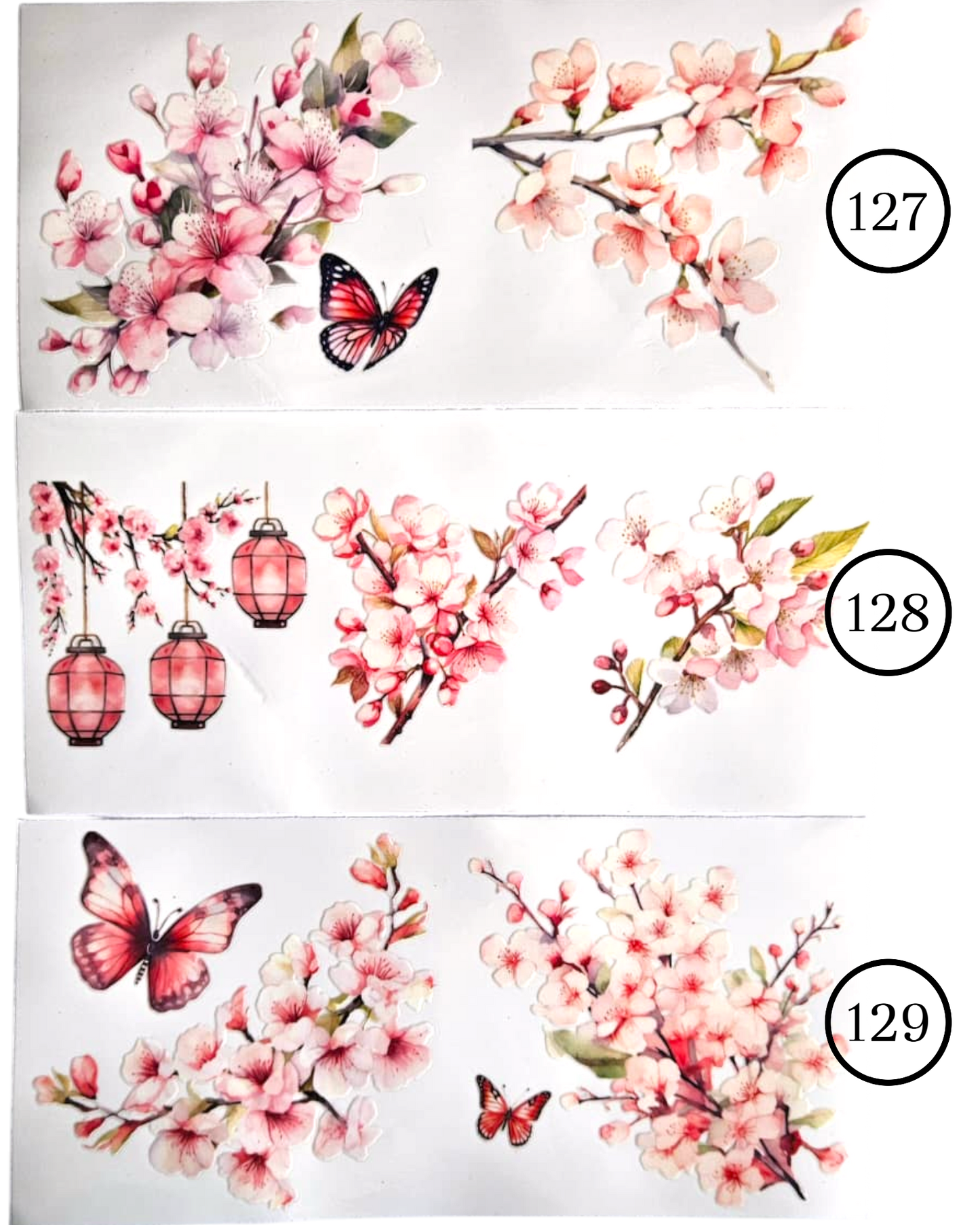 Motive-Schmetterlinge & Blumen