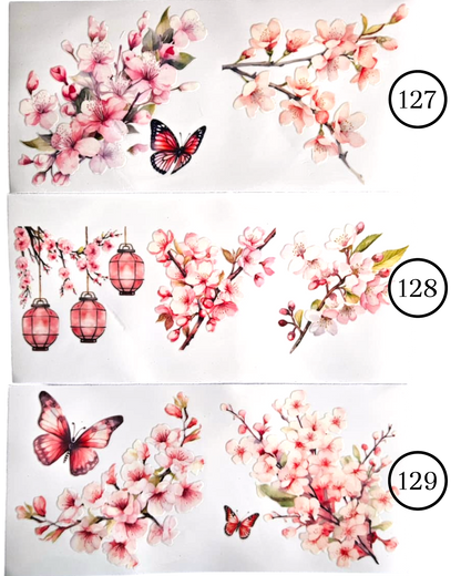 Motive-Schmetterlinge & Blumen